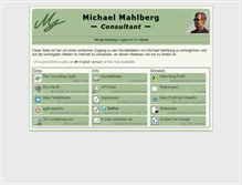 Tablet Screenshot of michaelmahlberg.de
